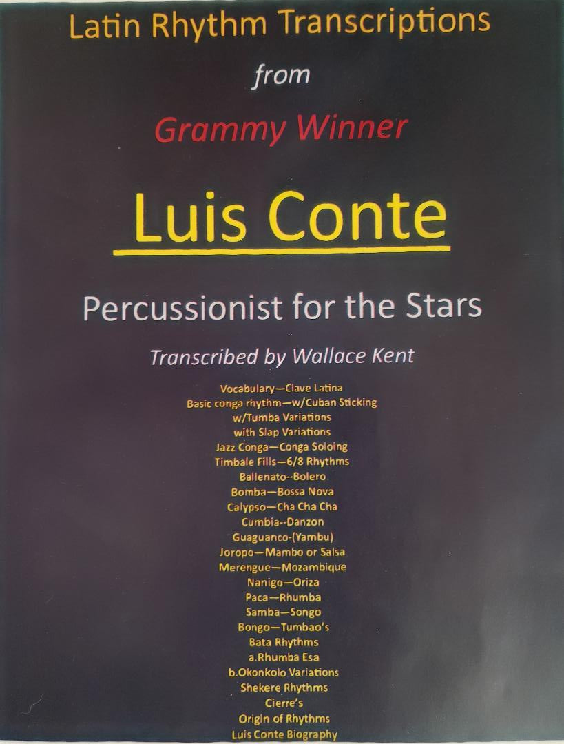 Latin Rhythm Transcriptions from Grammy Winner Luis Conte